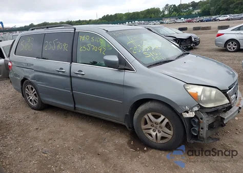 2005 Honda Odyssey Ex-L z USA, uszkodzony, nr VIN 5FNRL38785B065544